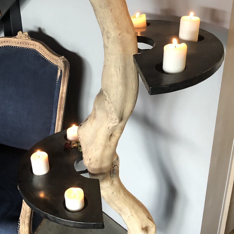 Bougeoir, par CRCREATEUR, le Puy-en-Velay, Haute-Loire.